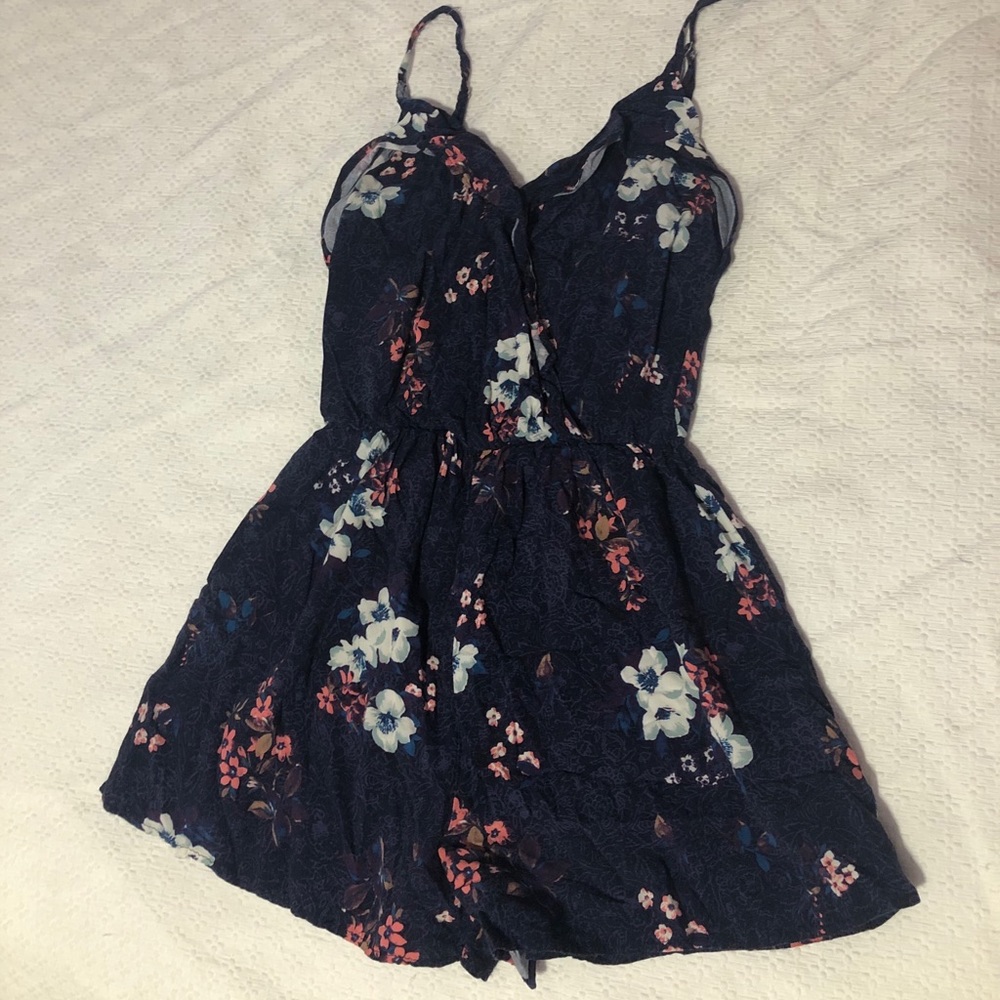 Hollister floral romper